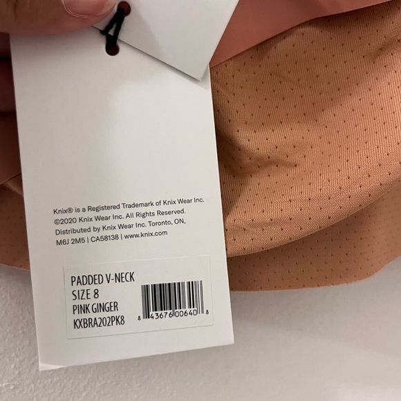 Knix padded v-neck Evolution Bra - Picture 5 of 6